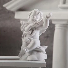 Trang Trí Nghệ Thuật Hình Thiên Thần - trắng - Xem 4