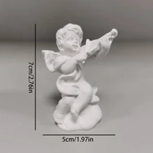 Trang Trí Nghệ Thuật Hình Thiên Thần - trắng - Xem 5
