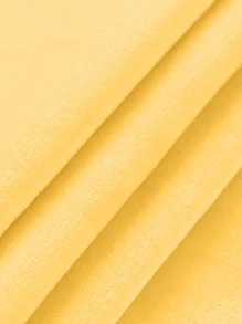 1 件天鹅绒 Eames 椅子椅套，家庭卧室客厅餐厅防尘防污 Eames 椅套 - 黃色 - 查看 3