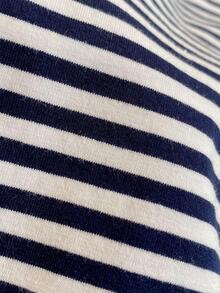 Bebé de rayas Top & desgarro Overol mezclilla Body Set - Multicolor - Ver 2