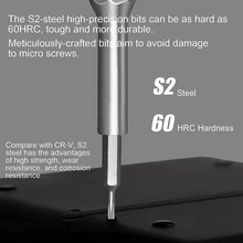 1pc Aluminum Alloy Screwdriver Set, Modernist 96 In 1 Maintenance Tool For Home - Apricot - View 5