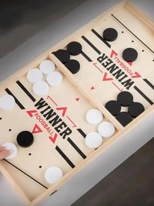 11入組桌子曲棍球彈射器親子裝互動玩具 - 彩色 - 查看 1