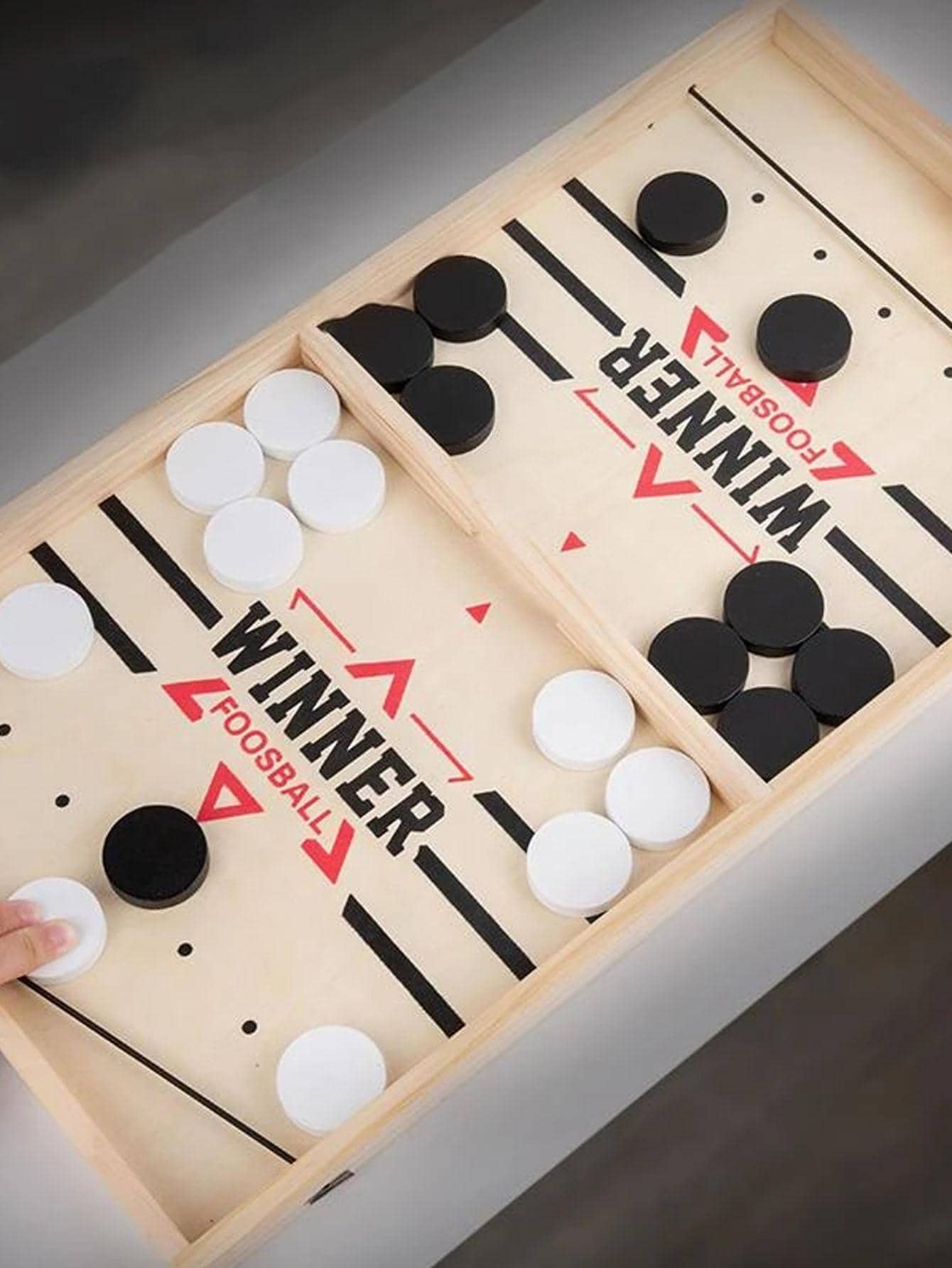 11入組桌子曲棍球彈射器親子裝互動玩具 - 彩色 - 查看 1