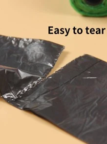 卡通圖案狗狗拾便袋支架適用於戶外步行,隨機色 - 彩色 - 查看 4