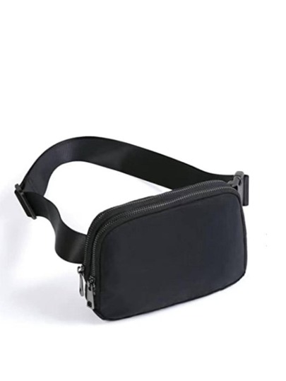 Bolsa de cintura minimalista con cremallera de doble capa, impermeable, perfecta para viajes al aire libre, deportes, ligera y portátil. Bolso de mano para hombres para deportes, negocios y viajes, bolso de mensajero, bolso de hombro, bolso de ciclista, bolso negro, bolso de senderismo, regalos de senderismo, bolso estudiantil de gran capacidad, multifuncional, de moda, casual, regalos para padres, regalos para novios, regalos de vacaciones, regalos divertidos, regalos de Navidad, Acción de Gracias, regalos para hombres, bolso de pecho para hombres, bolsos laterales para hombres, bolso de cartera, bolso de cuero, bolso de vagabundo, bolso de cadera, artículos de viaje, artículos de vacaciones, riñonera, bolso de verano, bolso de escuela, bolso de primavera, mochila, bolso escolar, útiles escolares, graduación