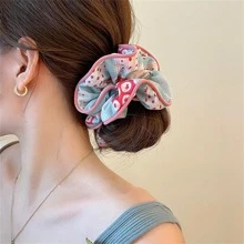 Scrunchie in sọc - Nhiều màu - Xem 1