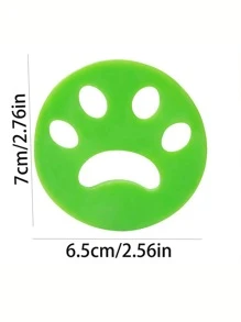 1入組爪子設計絨毛刷 - 綠色 - 查看 3