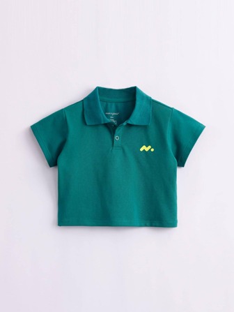 MARC&JANIE Young Boy Casual Sporty Loose Short Sleeve Polo Shirt, Summer
