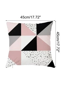 1入組幾何圖案靠墊套不附帶墊芯 - 彩色 - 查看 6