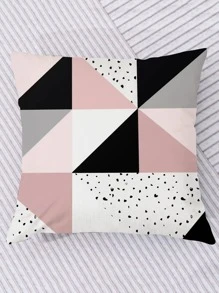 1入組幾何圖案靠墊套不附帶墊芯 - 彩色 - 查看 4