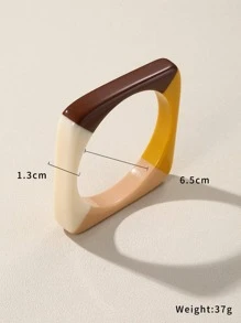 撞色手鐲 - 彩色 - 查看 3