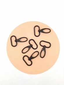 1pc Zinc Alloy Clasp, Modern Black Tool Part For Home - Black - View 5