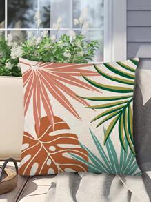 1入防水植物印花枕套 - 彩色 - 查看 4