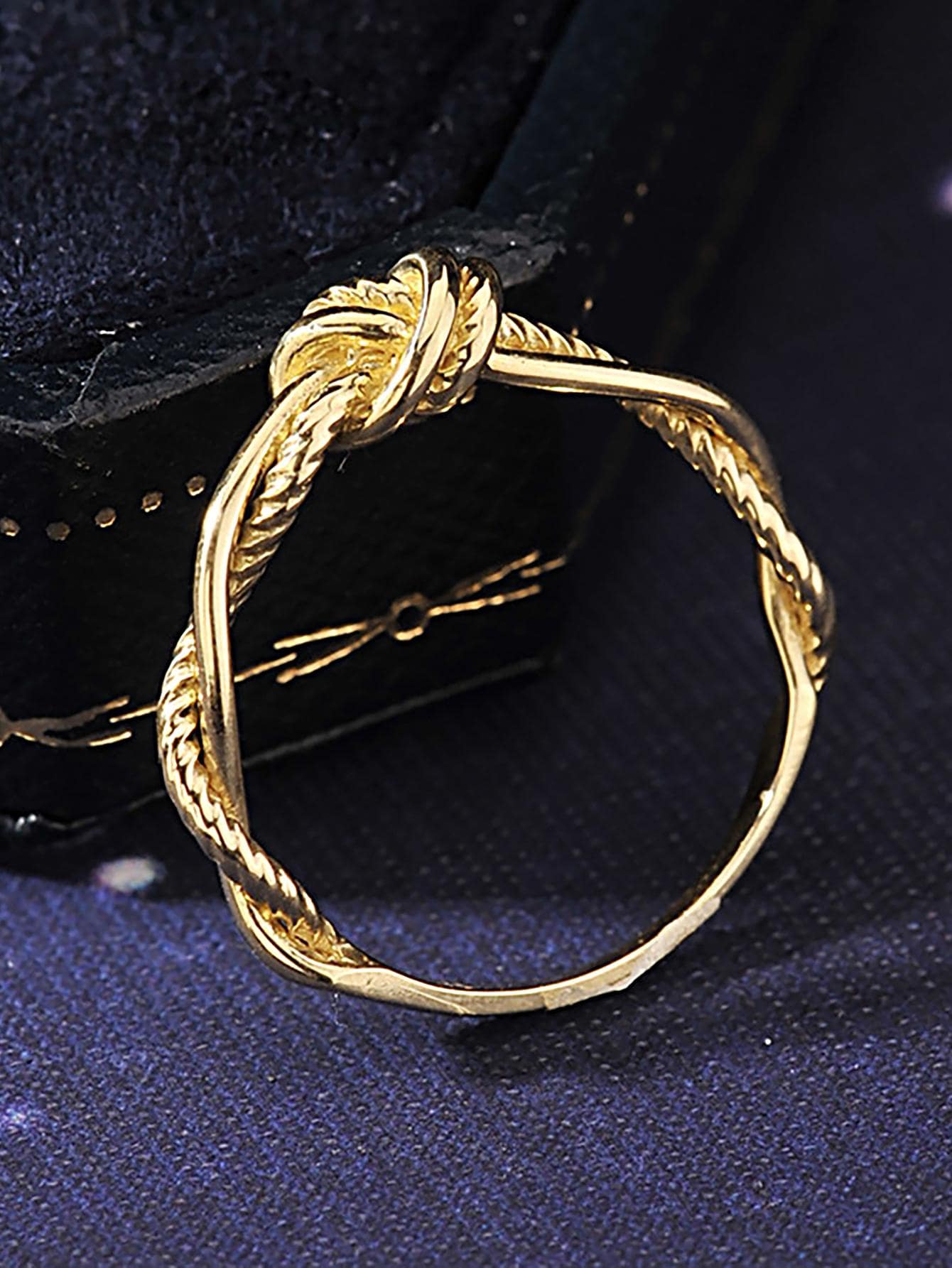 خاتم نسائي واحد من الفضة الإسترليني S925 – تصميم ع...