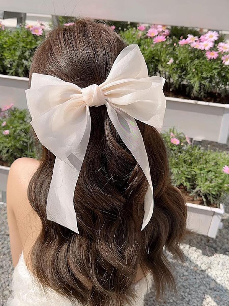 可爱的蝴蝶结装饰发夹情人节