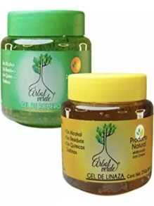 Gel Natural De Linaza Romero Hidratante Fijador De Cabello Hombre Mujer Belleza - Amarillo - Ver 2