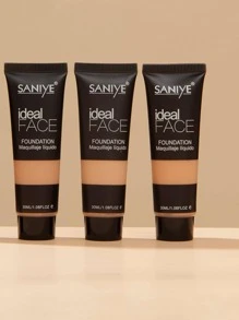 Maquillaje líquido  mate SANIYE R1157 - 02 Light Beige - Ver 4