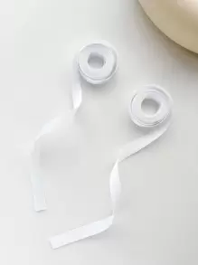 2 Miếng Dây buộc tóc rắn Đối với Trở lại Đến Trường học Đối với Trở lại Đến Trường học - trắng - Xem 1