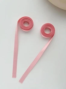 2 件装纯色发带，适合返校季，适合返校季休闲装，粉色配饰情人节头带头巾头带吸汗带 - 粉色 - 查看 2