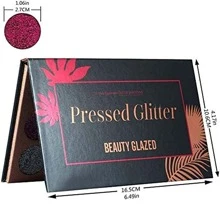 beauty glazed 15 Colors Eyeshadow, Glitters Shimmer Pigment Pressed Makeup Palette Eyes Cosmetic - 彩色 - 查看 8
