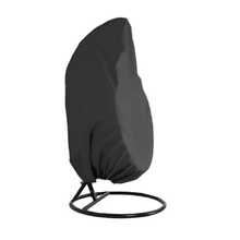 Treo Đu Trứng Ghế Che Bụi Có Dây Kéo Chống Tia UV Chống Nắng Sân Vườn Ngoài Trời Sân Mây Chống Thấm Nước Ghế Nội Thất Không Có Ghế - màu đen - Xem 5