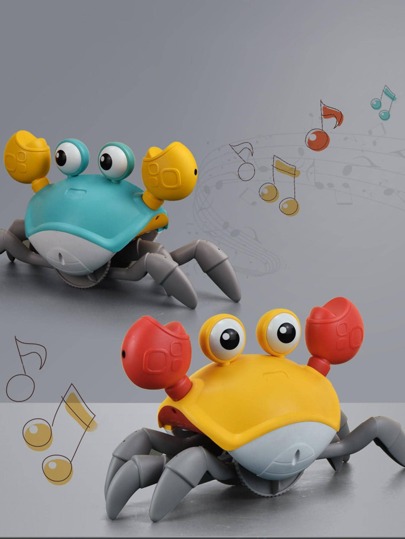 لعبه سلطعون شكل كهربائي قطعة واحدة