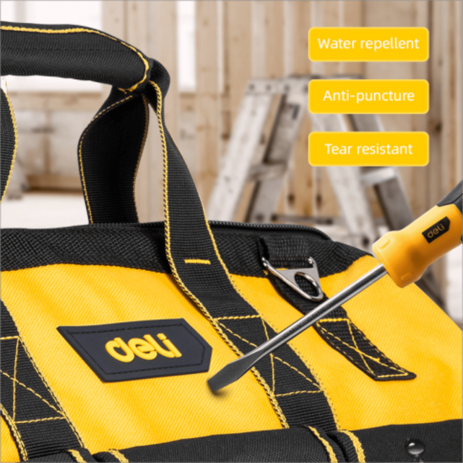 Deli 16'' 17'' 18'' Basic Tool Bags Package Oxford Cloth