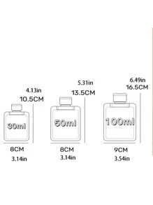 3入組旅行袋可再填充容器，用於化妝品、洗髮水、護髮素、乳液 - 白色 - 查看 2