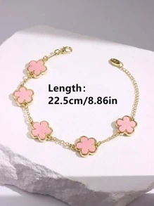 Vòng tay trang trí hoa - Hồng - Xem 5