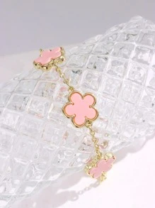 Vòng tay trang trí hoa - Hồng - Xem 4