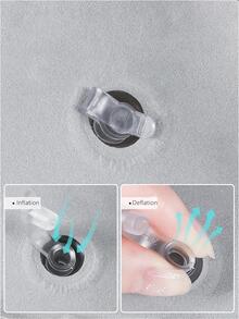 1pc Portable Camping Pillow - Multicolor - View 7