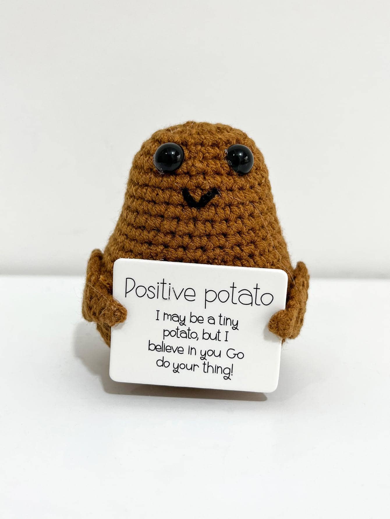 1入組編織人造土豆 - 咖啡棕 - 查看 1