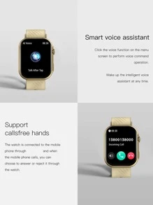 Relojes Inteligentes Luminoso Casual Deportivo - Dorado - Ver 5