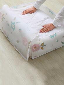 1pc Floral Pattern Quilt Storage Bag - White - View 11