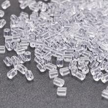 3*3mm Transparent Plastic Ear Clog Earring Plugs Boxed About 500pcs For Holding Earring Backs - Clear - View 2