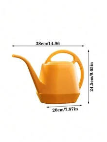 1pc Letter Graphic Watering Can - Dark Green - View 2