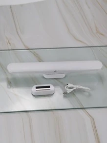 1 pieza de plástico Luz de tocador con modernista con diseño geométrico LED Luz de tocador para doméstico - Blanco - Ver 4