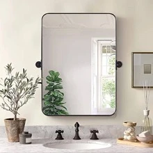 Espejos Decorativos - Negro mate - Ver 1