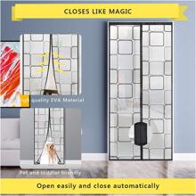 Insulation Door Curtain, Magnetic Door Curtain, For Air Conditioning Room, Heating Room Windproof - Grey - View 4