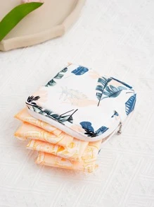 衛生棉條收納袋女式化妝包零錢包化妝包衛生巾收納袋衛生巾袋學生衛生巾大學宿舍必需品、東西袋 - 彩色 - 查看 4