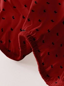 1 Họa Tiết Bướm Trang Bị Tấm Vải Hiện Đại Trang Bị Tấm Đáy Cho Phòng Ngủ - Nhiều màu - Xem 5