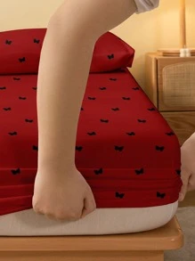 1 Họa Tiết Bướm Trang Bị Tấm Vải Hiện Đại Trang Bị Tấm Đáy Cho Phòng Ngủ - Nhiều màu - Xem 3