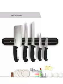 1pc Black Magnetic Knife Holder