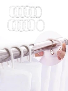 1pc Tiger Print Shower Curtain, Polyester Waterproof Shower Curtain For Bathroom - Multicolor - View 6