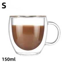 1 pieza Taza mug vidrio transparente - transparente - Ver 2