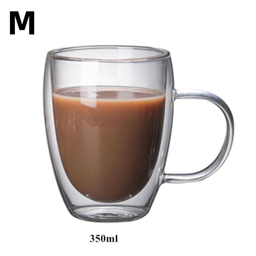 1 pieza Taza mug vidrio transparente - transparente - Ver 1