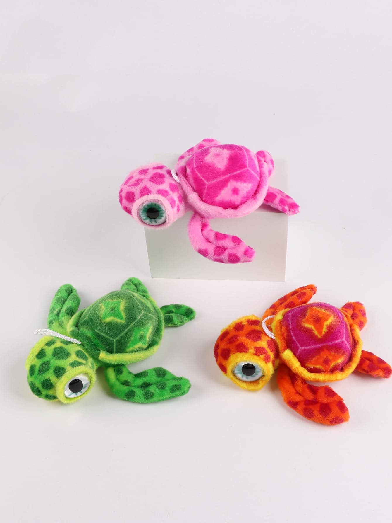7.87in Simulation Sea Turtle Plush Toys 5 Colors Lifelike Sea Creeping