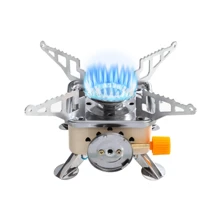 1pc Foldable Camping Gas Furnace - White - View 4