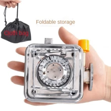 1pc Foldable Camping Gas Furnace - White - View 8