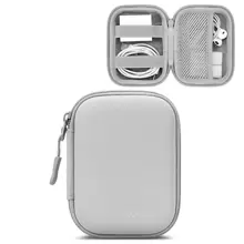 EVA Leather Earphone Case, Data Cable, Charger, USB Drive, USB Shield Hard Shell Protective Storage Box, Shock & Pressure Resistant. Candy Color PU Leather Photo Printer Storage Box, Anti-Scratch & Wear-Resistant. Compact Camera Protective Case